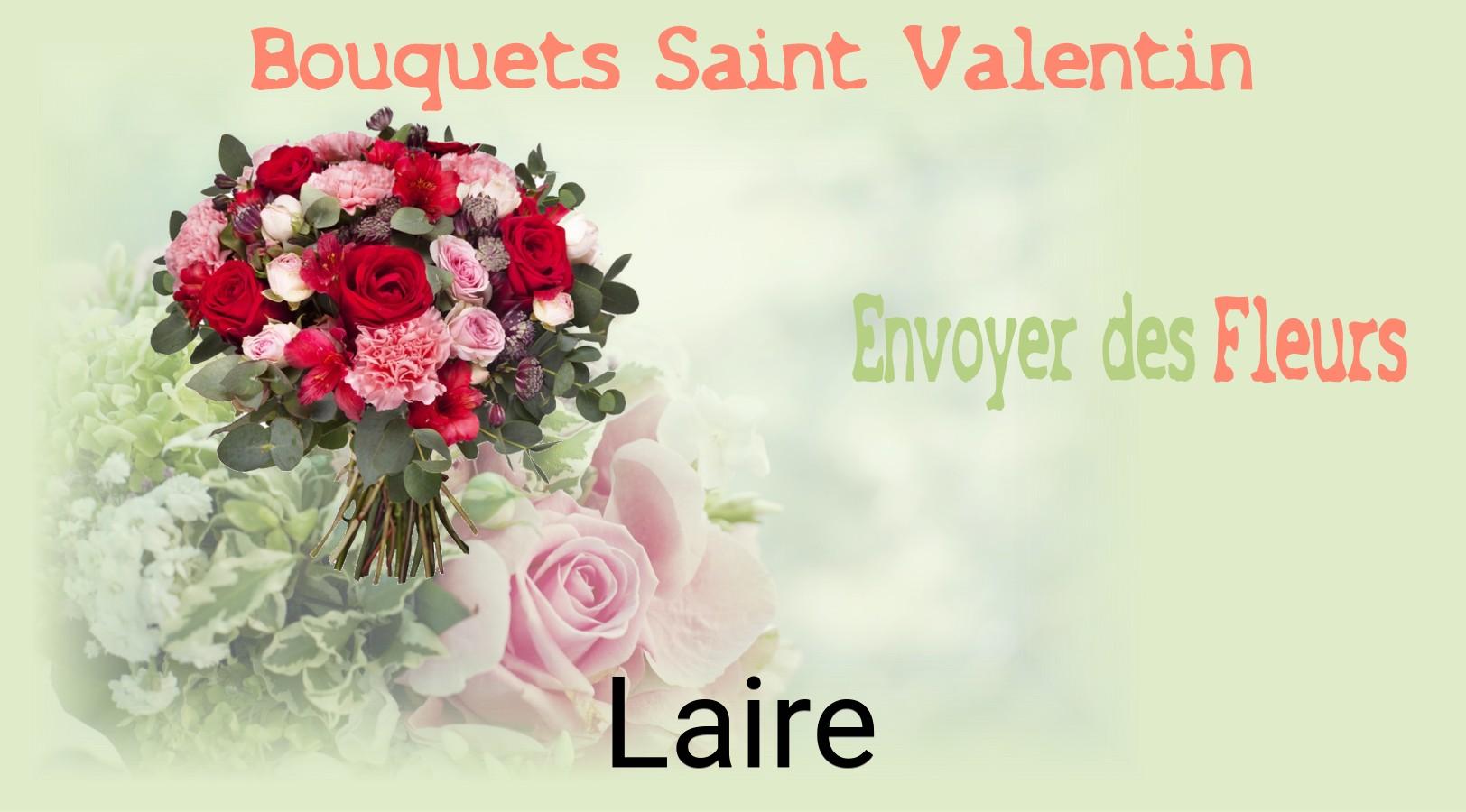 Roses de Saint-Valentin livrées à Laire
